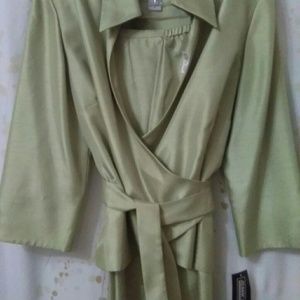 Pant and Wrap Kimono style Jacket Set